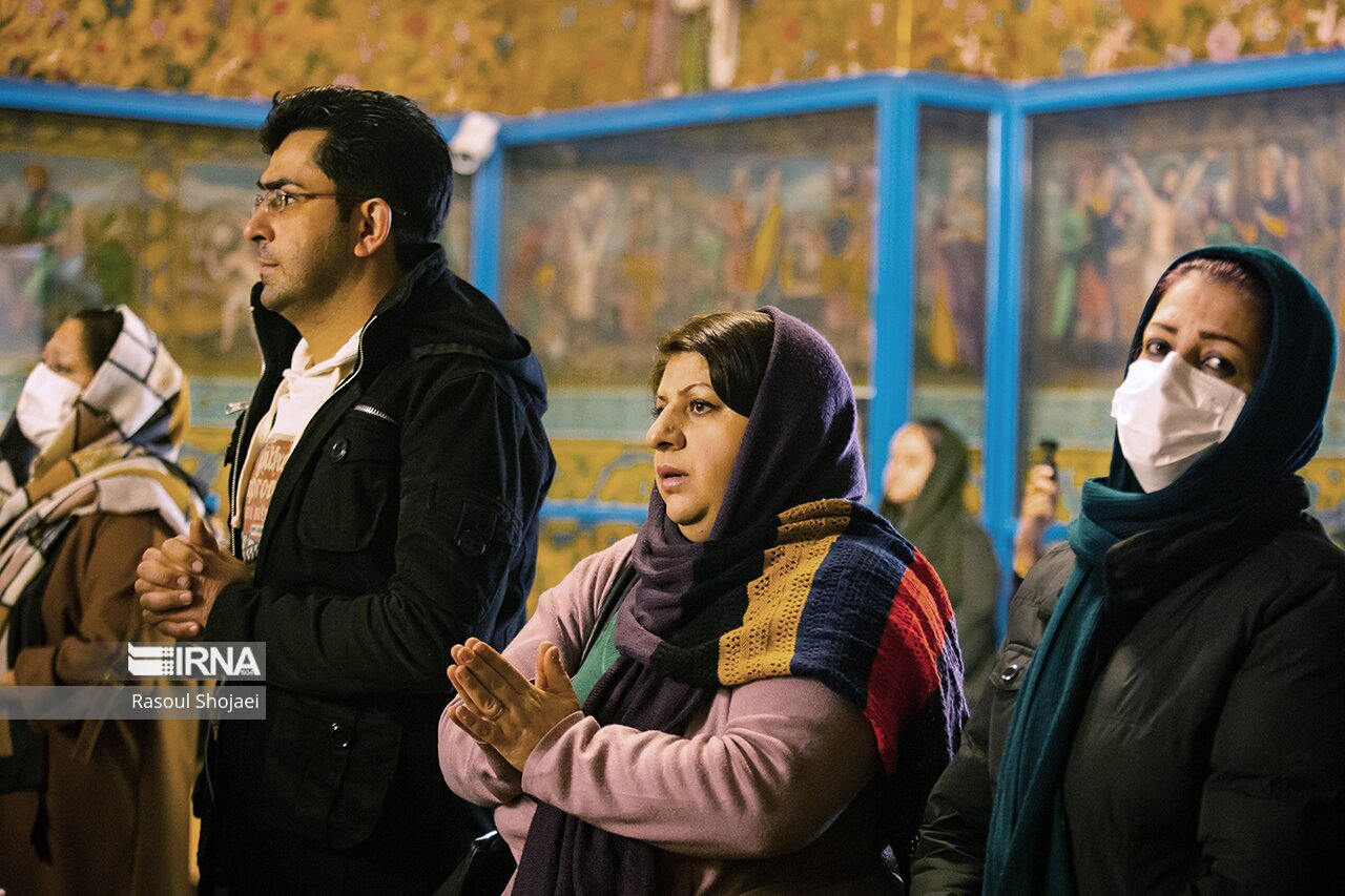 تصاویر: مراسم عشای ربانی در کلیسا وانک اصفهان