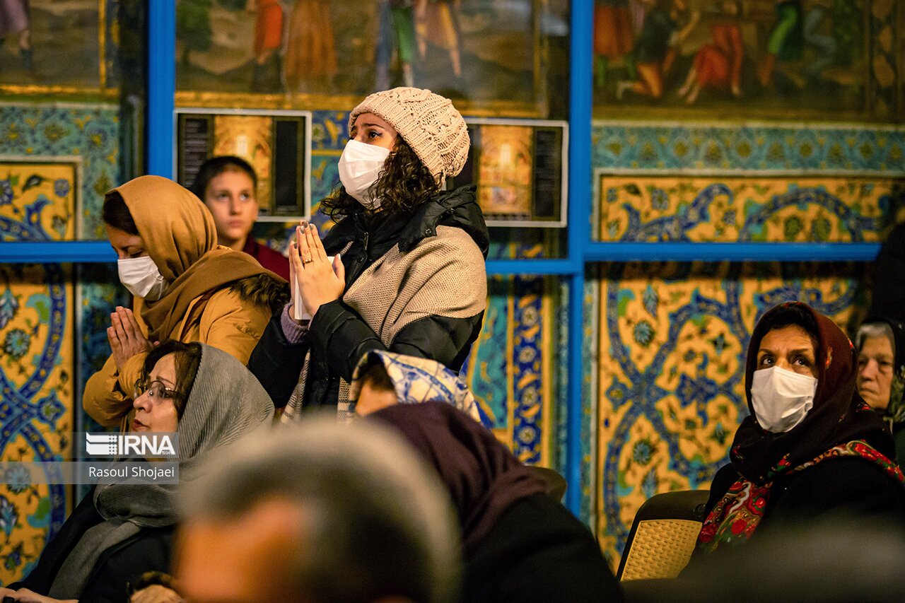 تصاویر: مراسم عشای ربانی در کلیسا وانک اصفهان