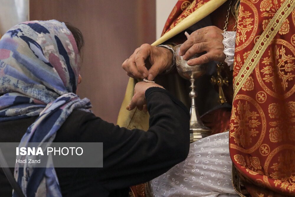 تصاویر: جشن میلاد حضرت مسیح (ع) در کلیسای مریم مقدس