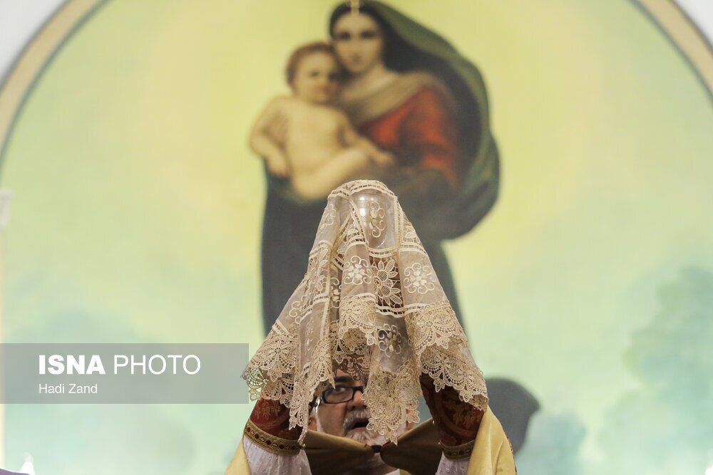 تصاویر: جشن میلاد حضرت مسیح (ع) در کلیسای مریم مقدس
