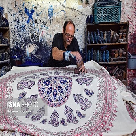 تصاویر: قلمکاری؛ هنری به قدمت صفویه