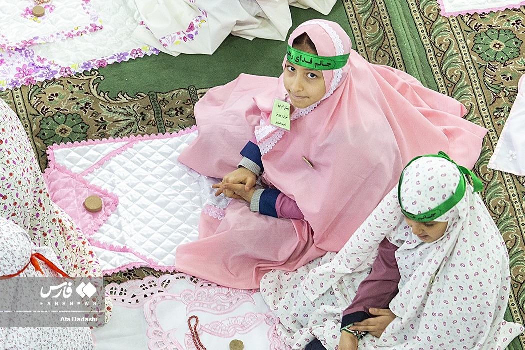 تصاویر: «جشن تکلیف» دانش آموزان دختر در تبریز