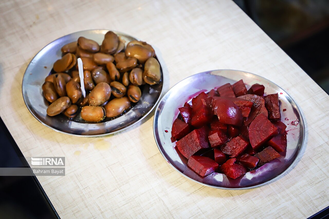تصاویر: باقالی و لبو؛ خوراکِ زمستان