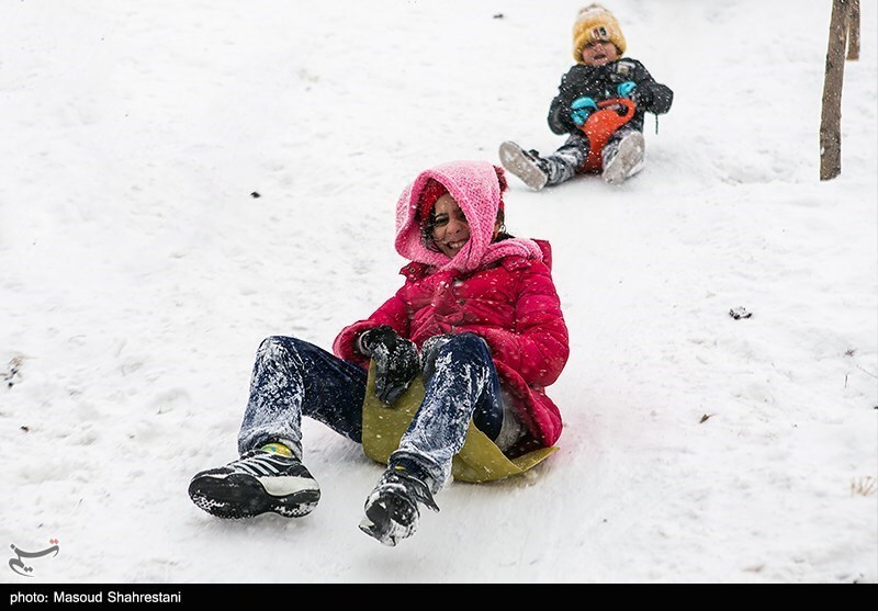 تصاویر: تهران برفی