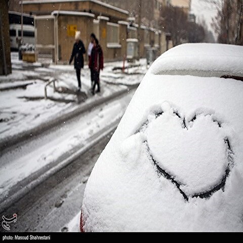 تصاویر: تهران برفی