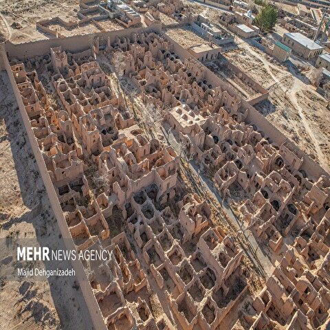 تصاویر: «اِرنان»؛ قلعه‌ای خشتی و باشکوه در دل کویر