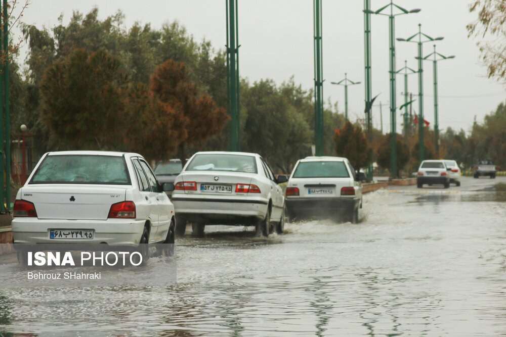تصاویر: بارش باران در زابل