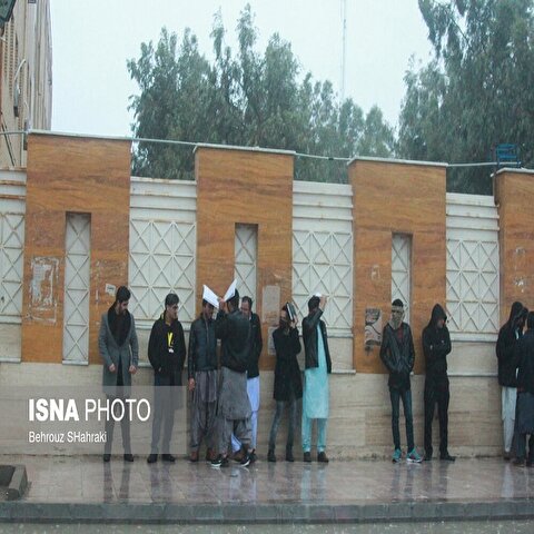 تصاویر: بارش باران در زابل