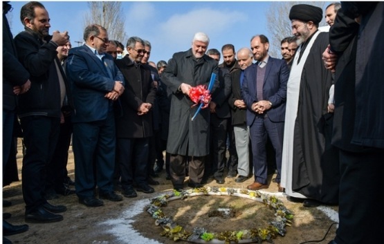 کلنگ احداث مجموعه آموزشی دارالفنون استان اردبیل توسط بانک پاسارگاد بر زمین نشست کلنگ احداث مجموعه آموزشی دارالفنون استان اردبیل توسط بانک پاسارگاد بر زمین نشست