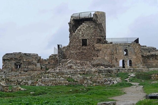 تخریب ارگ ثبت جهانی حلب در زلزله