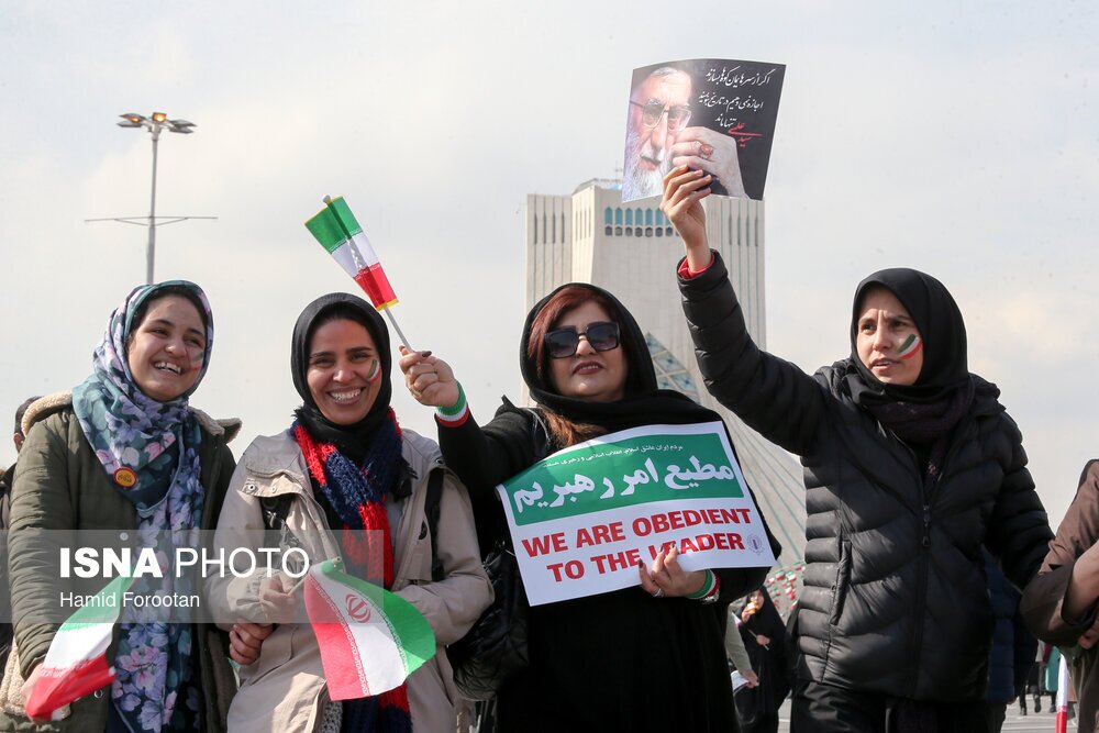 راهپیمایی ۲۲ بهمن در تهران