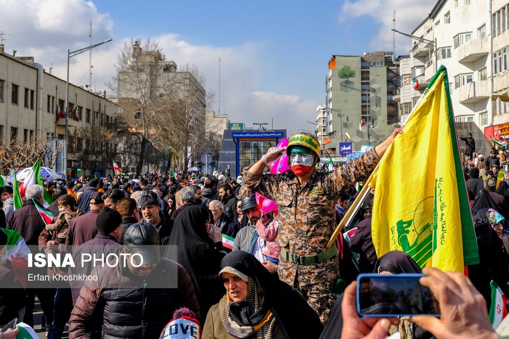 راهپیمایی ۲۲ بهمن در تهران