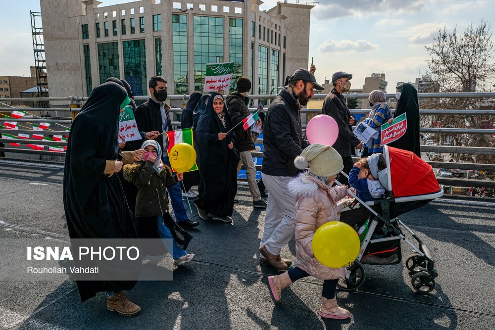 راهپیمایی ۲۲ بهمن در تهران