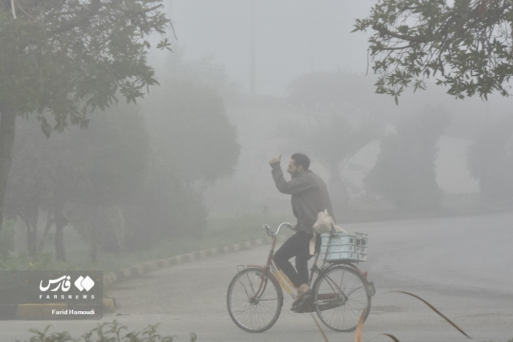 تصاویر: پدیده مه گرفتگی صبحگاهی در آبادان و خرمشهر