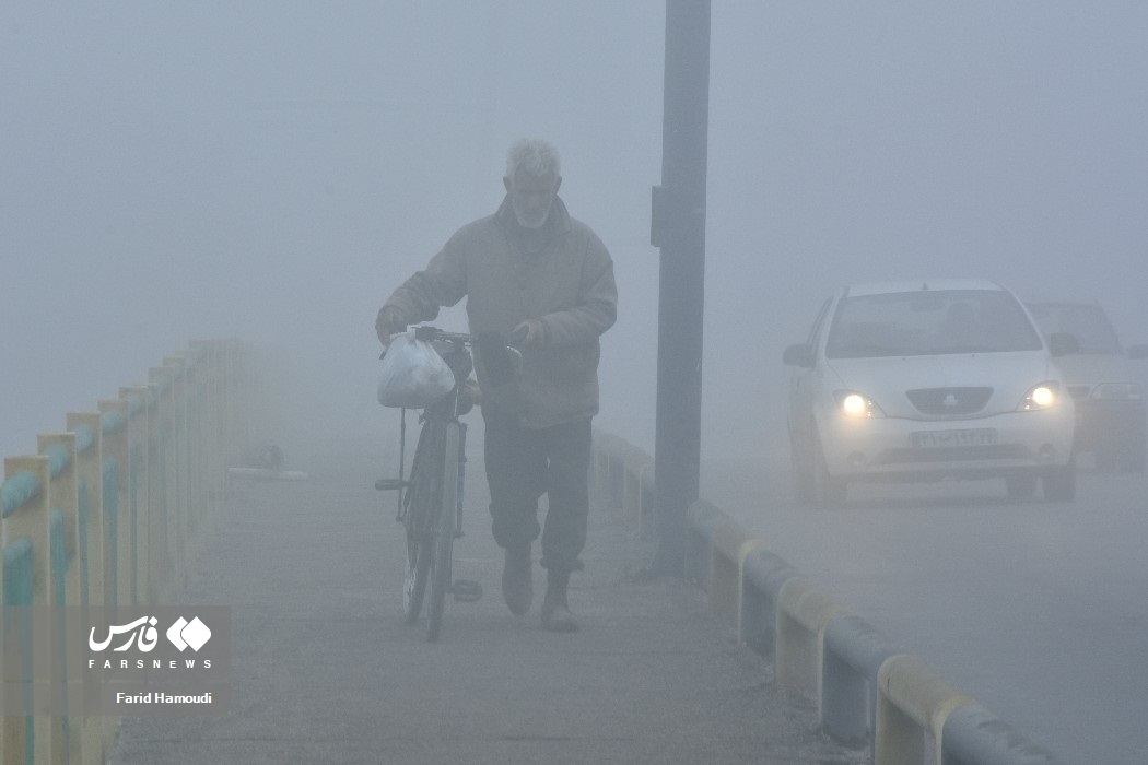 تصاویر: پدیده مه گرفتگی صبحگاهی در آبادان و خرمشهر