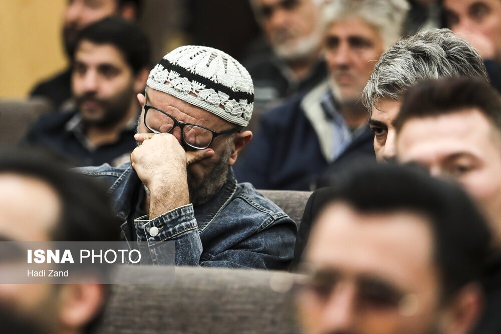 تصاویر: مراسم ترحیم شهرام عبدلی