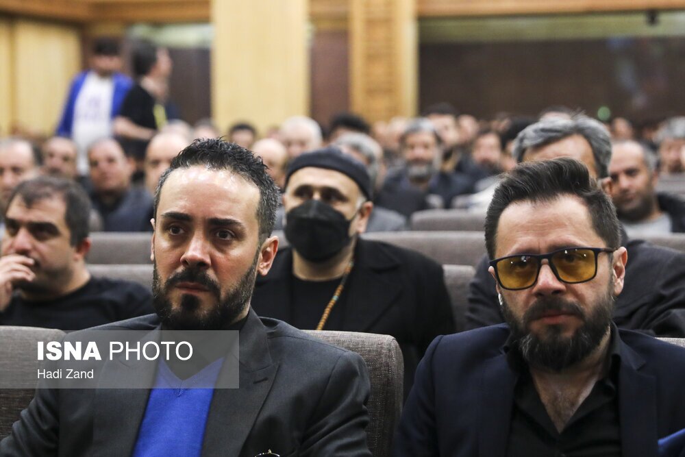 تصاویر: مراسم ترحیم شهرام عبدلی