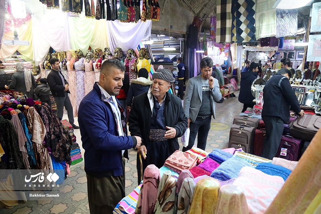 تصاویر: «بازار سنندج» در آستانه سال نو
