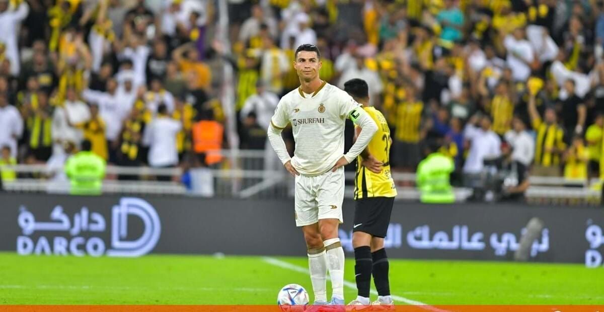شکست یاران رونالدو در الکلاسیکو عربستان؛ النصر صدر جدول را به الاتحاد هدیه داد شکست یاران رونالدو در الکلاسیکو عربستان؛ النصر صدر جدول را به الاتحاد هدیه داد