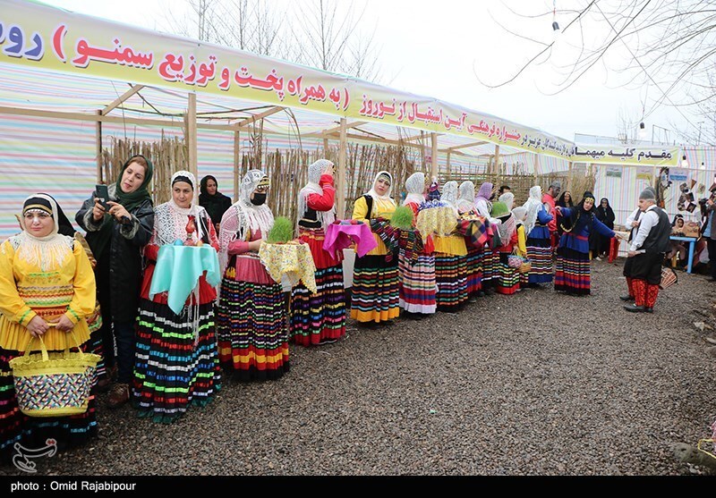 تصاویر: آئین استقبال از نوروز در آستانه اشرفیه