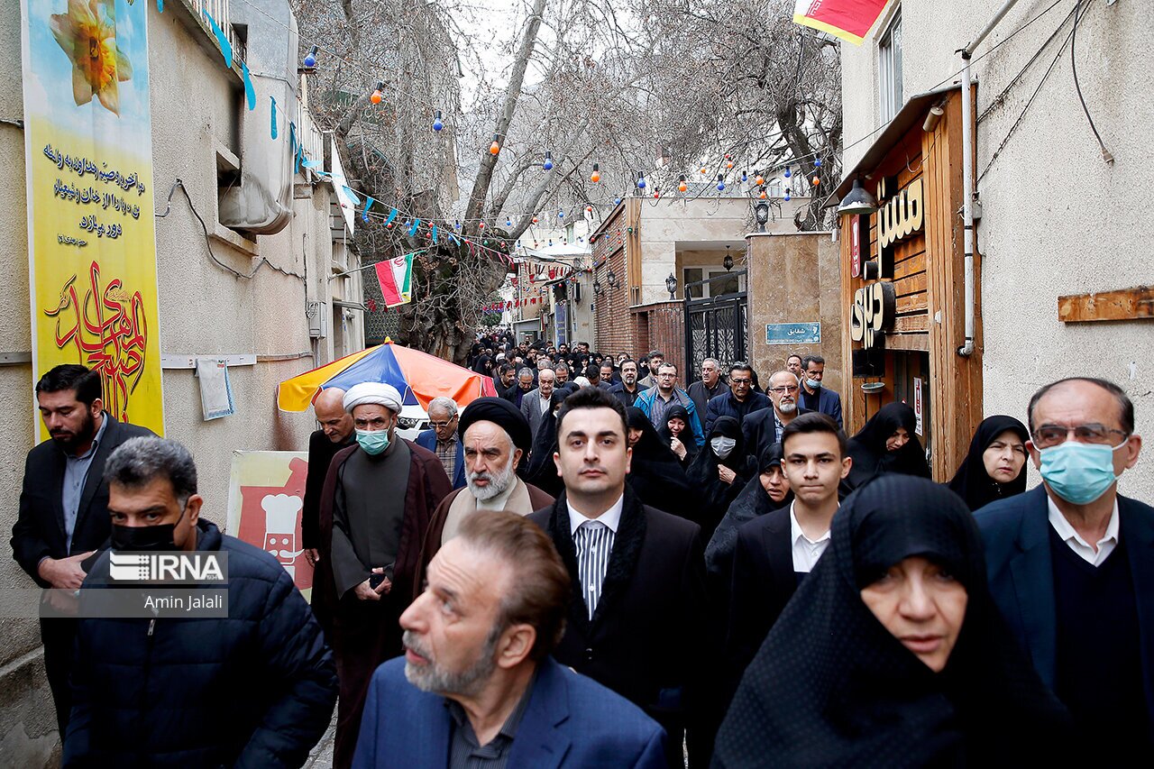 تصاویر: تشییع مرحوم «حسن غفوری‌فرد»