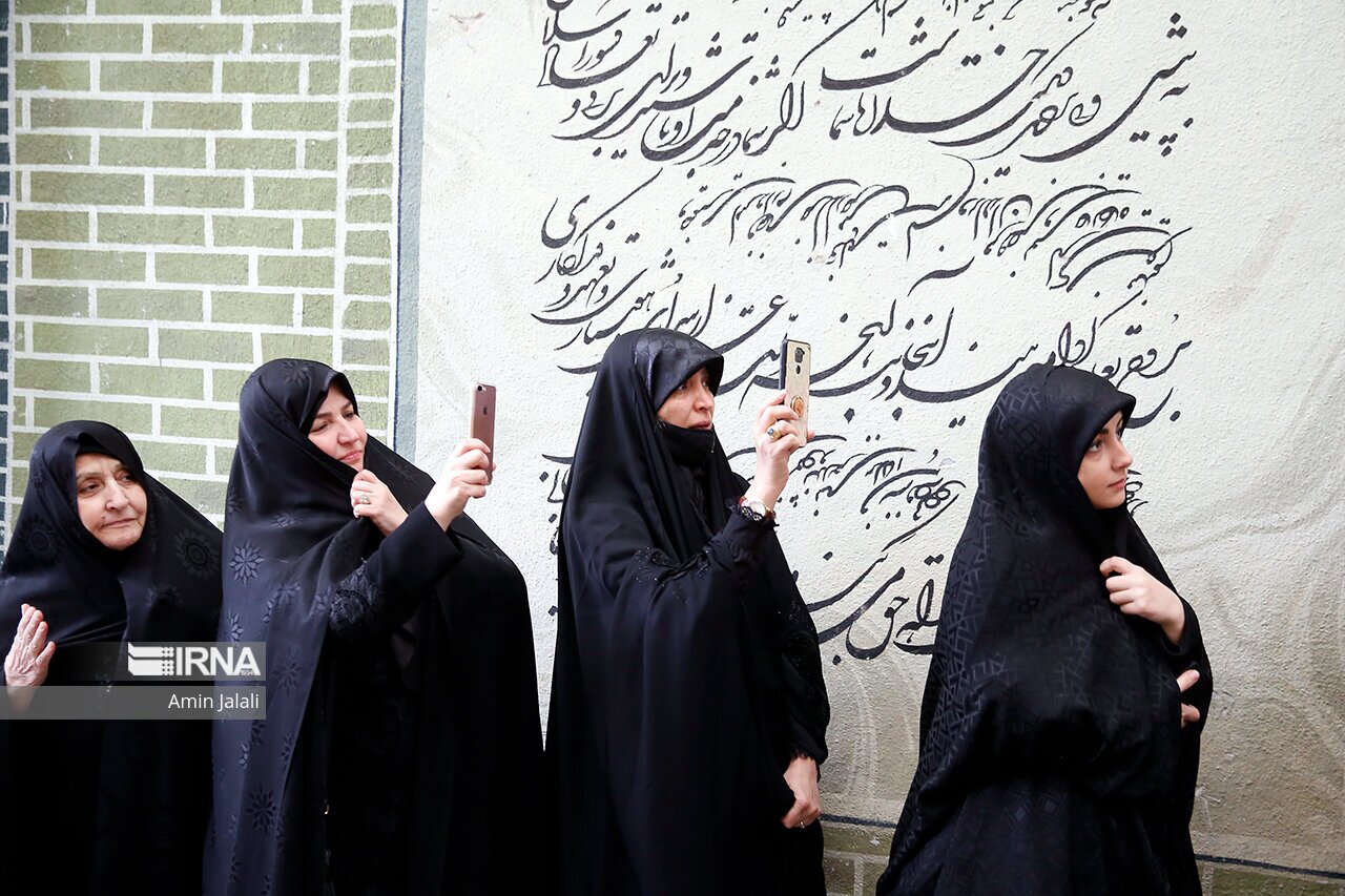 تصاویر: تشییع مرحوم «حسن غفوری‌فرد»