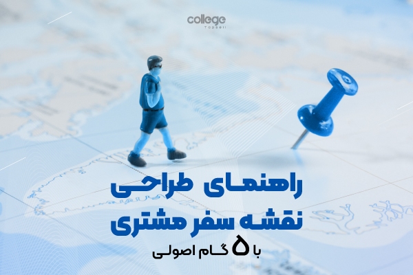 راهنمای طراحی نقشه سفر مشتری با 5 گام اصولی
