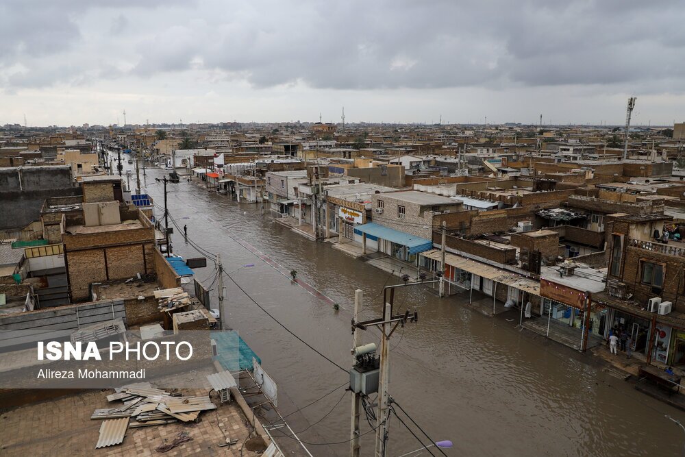 تصاویر: باز باران، باز آبگرفتگی در اهواز