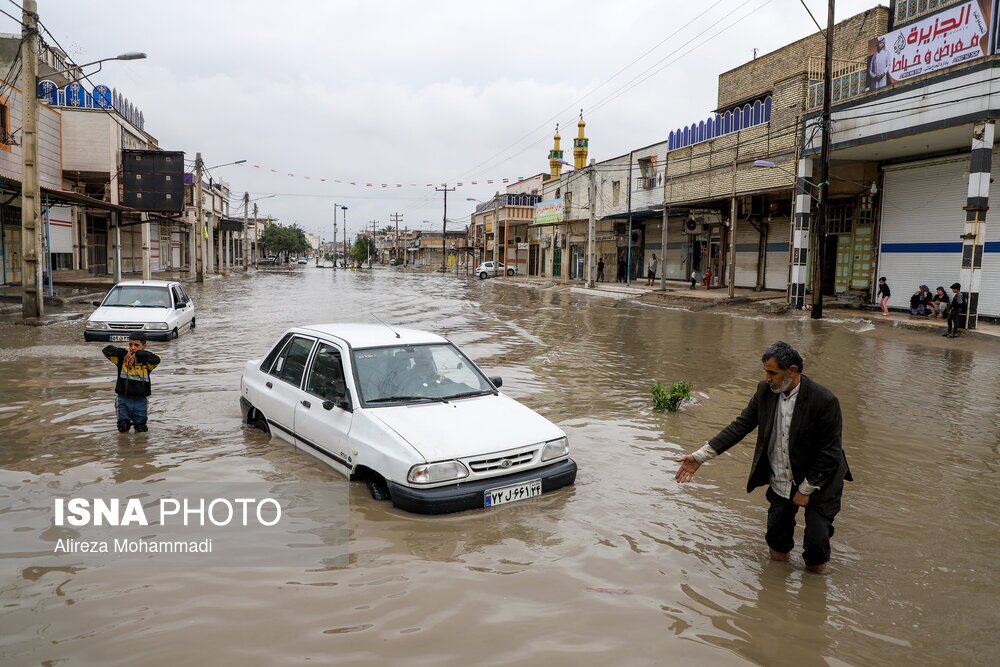 تصاویر: باز باران، باز آبگرفتگی در اهواز