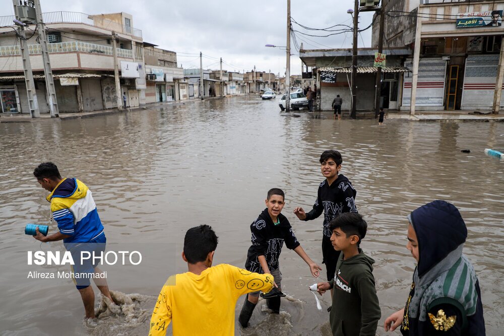 تصاویر: باز باران، باز آبگرفتگی در اهواز