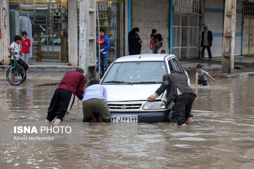 تصاویر: باز باران، باز آبگرفتگی در اهواز
