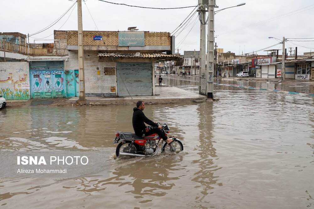 تصاویر: باز باران، باز آبگرفتگی در اهواز