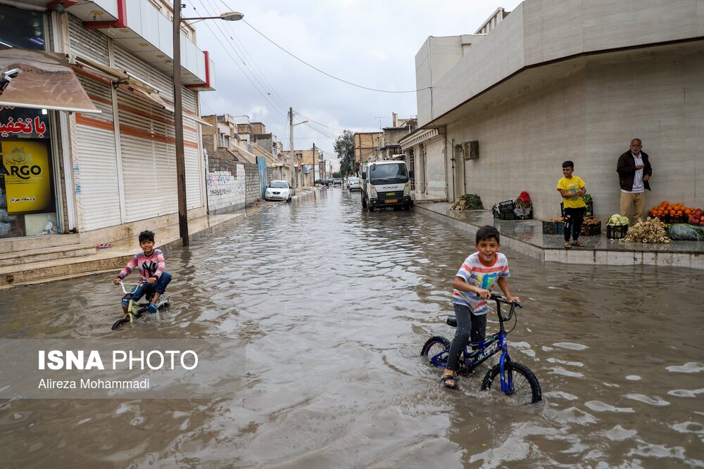 تصاویر: باز باران، باز آبگرفتگی در اهواز