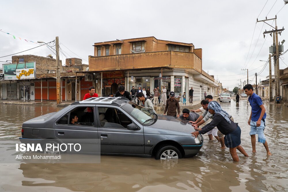 تصاویر: باز باران، باز آبگرفتگی در اهواز