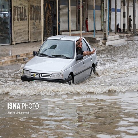 تصاویر: باز باران، باز آبگرفتگی در اهواز