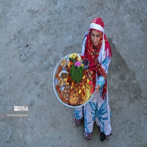 تصاویر: آیٔین سنتی چهارشنبه‌ سوری در روستای نواسر هوراند