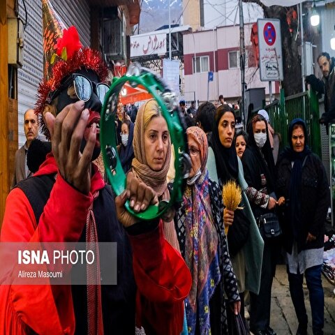 تصاویر: خیابان ولیعصر در روزهای پایانی سال ۱۴۰۱