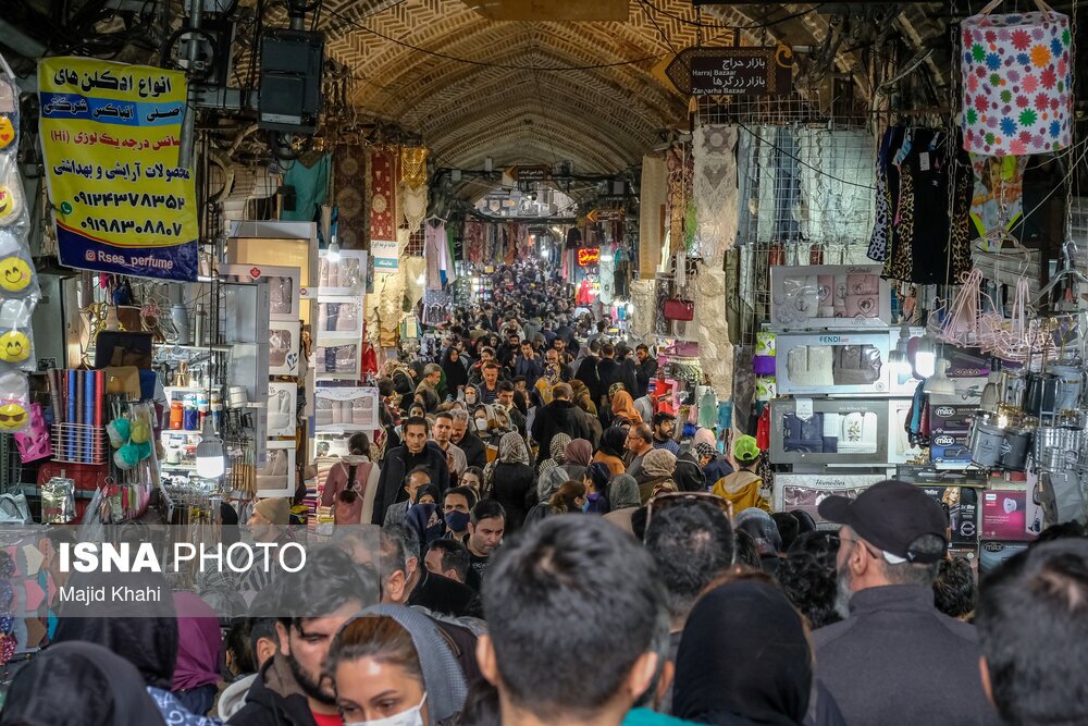 تصاویر: بازار بزرگ تهران در روزهای پایانی سال