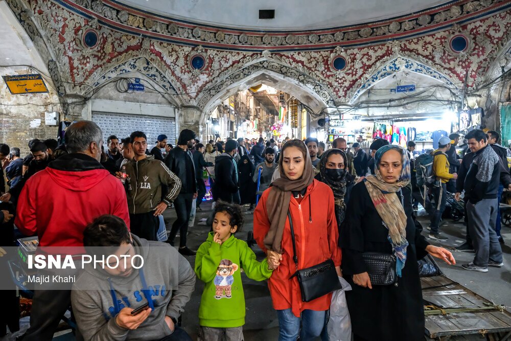 تصاویر: بازار بزرگ تهران در روزهای پایانی سال
