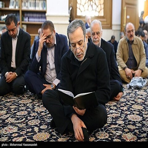 تصاویر: مراسم هفتمین روز درگذشت مرحوم حسن غفوری فرد
