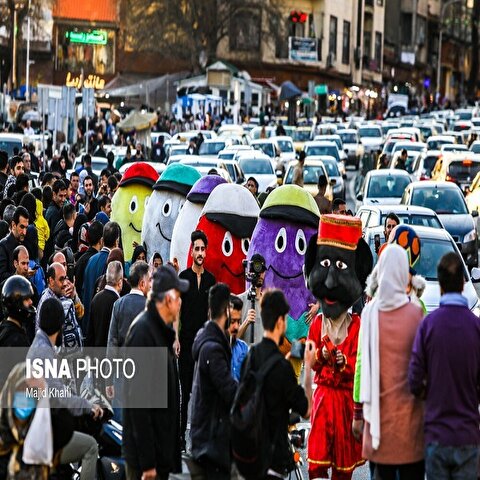 تصاویر: جشن بهار ایران در میدان تجریش