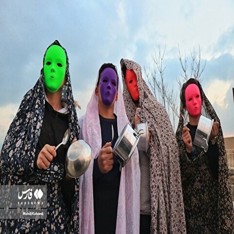 تصاویر: مراسم سنتی «قاشق زنی» در همدان