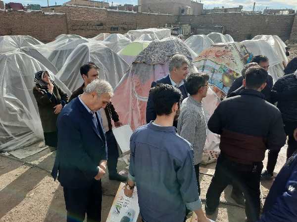 همیاری کارکنان شرکت بیمه پاسارگاد با زلزله زدگان خوی