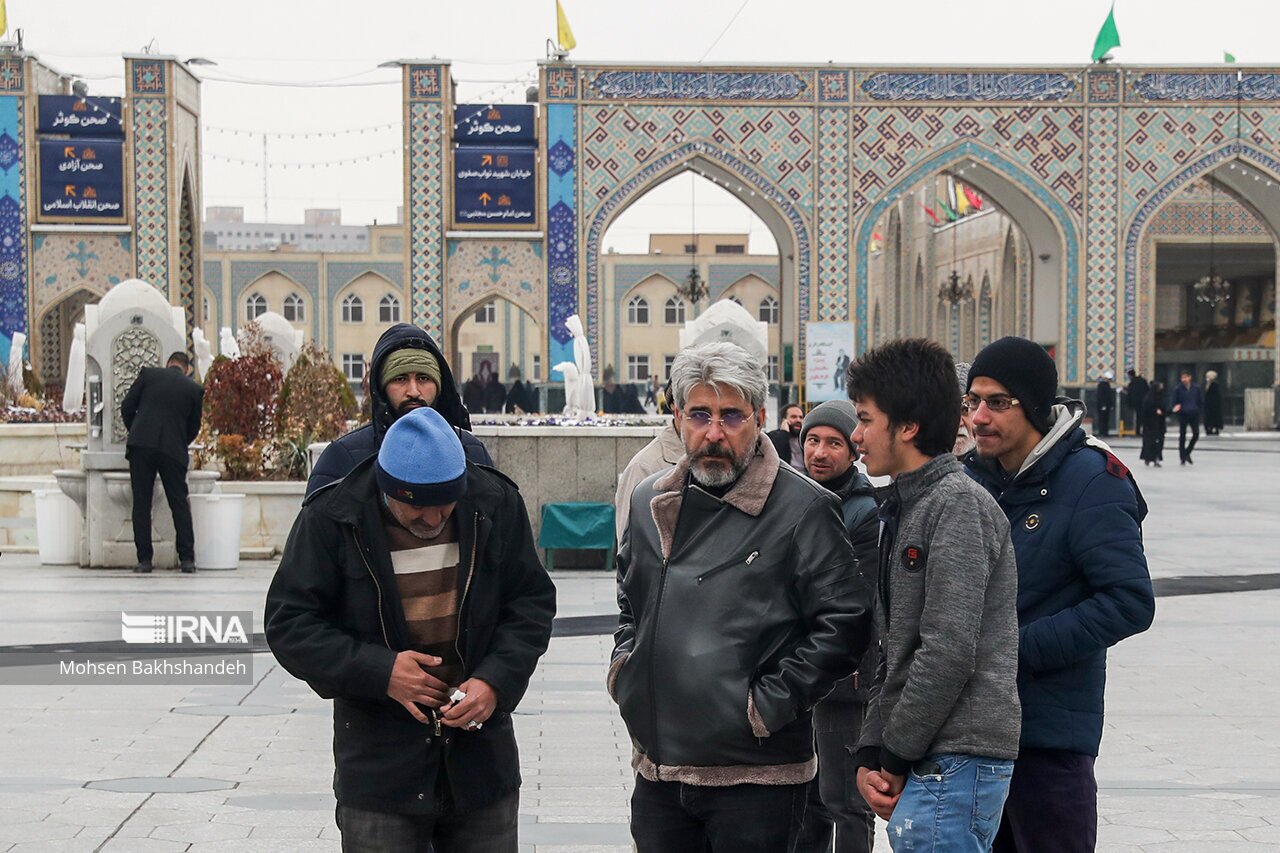 تصاویر: تشییع پیکر شهرام عبدلی در مشهد