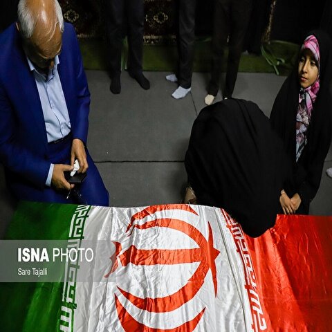 تصاویر: مراسم وداع با پیکر مرحوم اسماعیل احمدی مشاور وزیر ورزش و جوانان در گلزار شهدای شهر کرمان