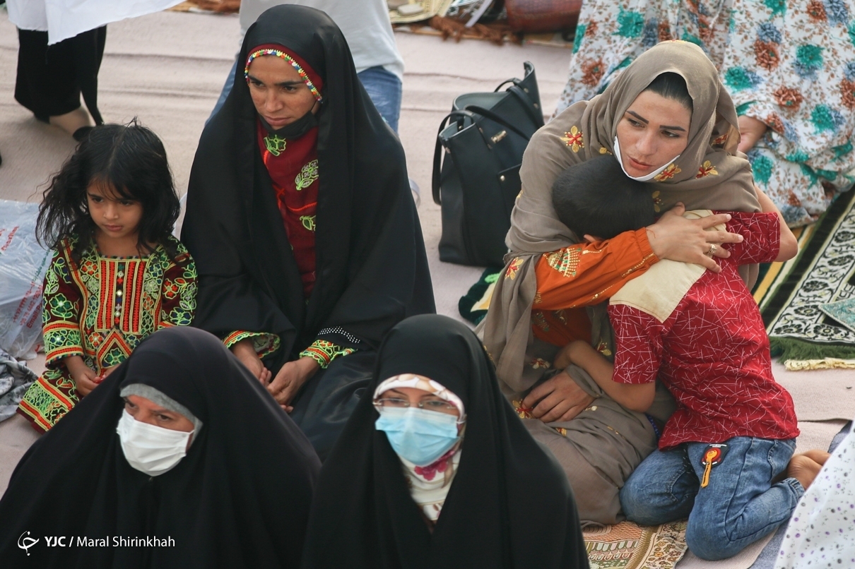 تصاویر: حضور فرشتگان در نماز عید فطر