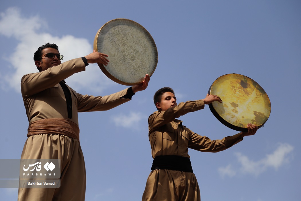 تصاویر: جشن بزرگ رمضان در روستای تاریخی پالنگان