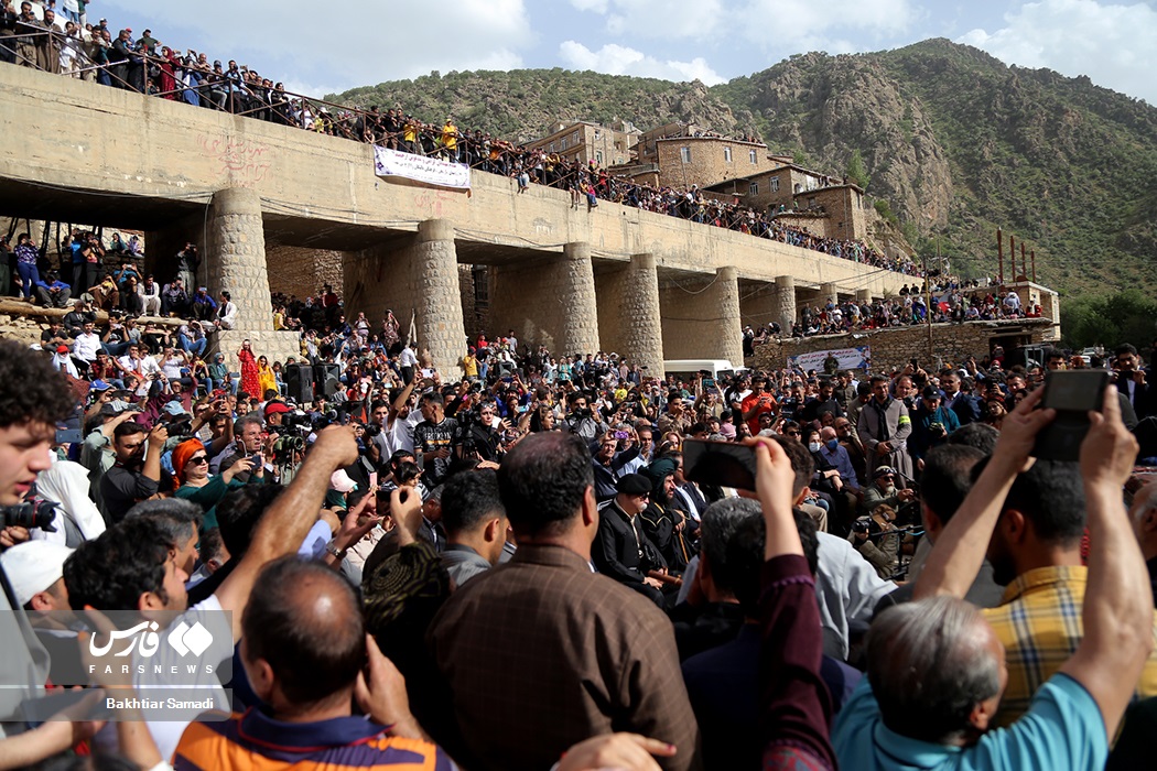تصاویر: جشن بزرگ رمضان در روستای تاریخی پالنگان
