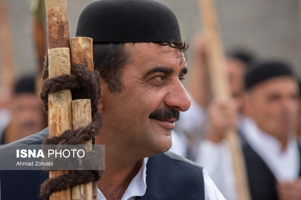 تصاویر: مراسم سنتی بیل گردانی در نیم ور محلات