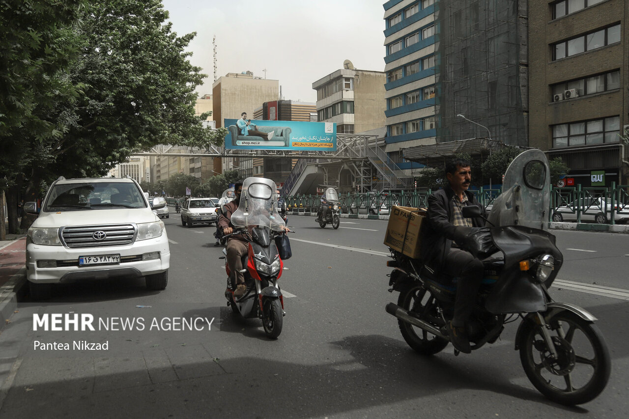 تصاویر: آلودگی هوای تهران